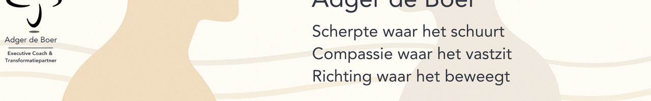 Adger de Boer - coaching & Transformatiepartner
