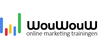 Logo van Wouwouw online marketing trainingen